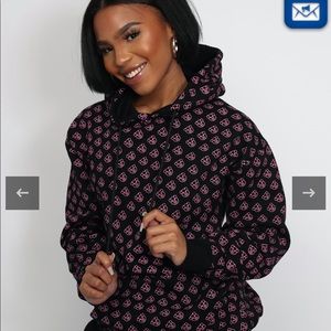 Shane Dawson all over pig hoodie large